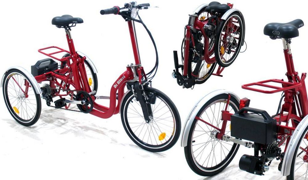 DiBlasi R34 Electric folding Trike