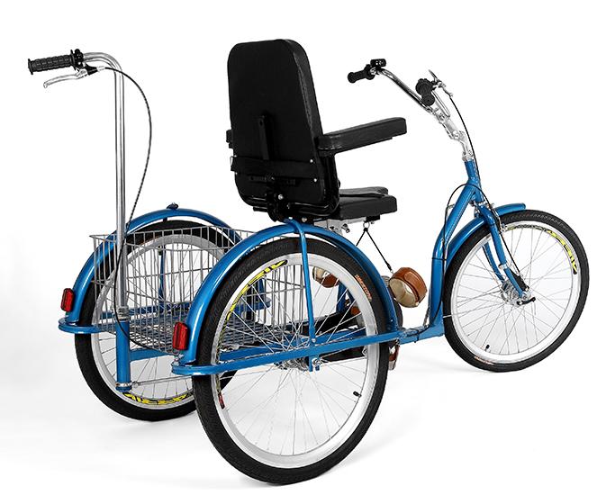 The Easyrider Semi-Recumbent Tricycle
