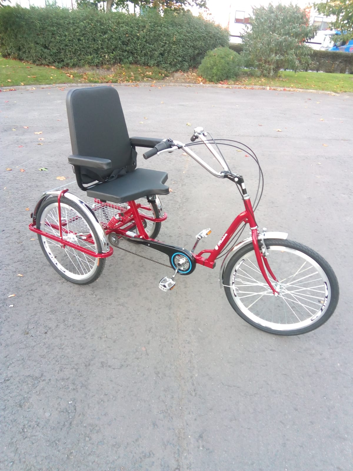 The Easyrider Semi-Recumbent Tricycle